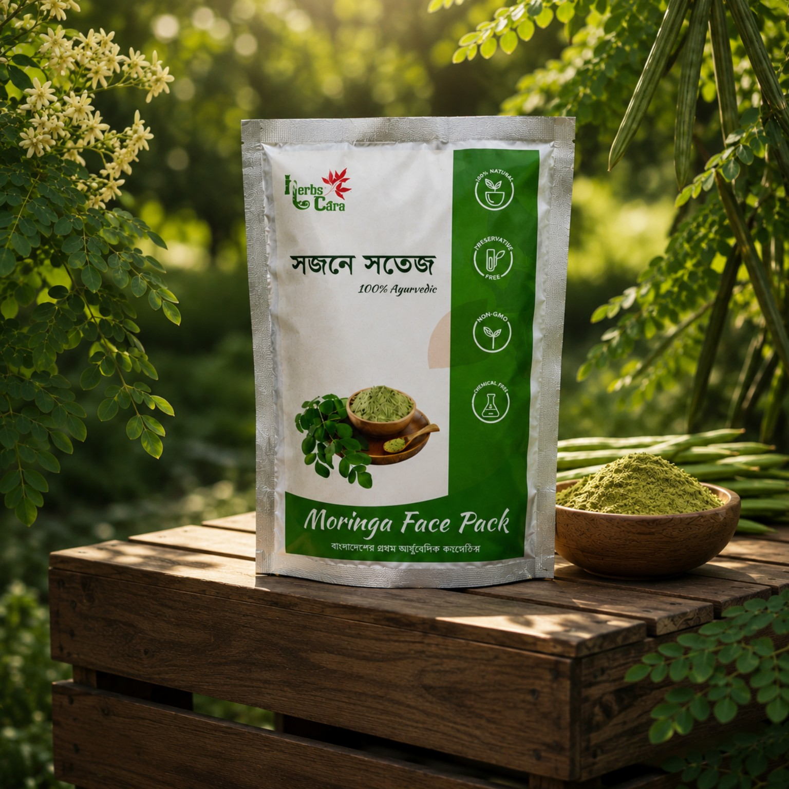 Moringa Face Pack