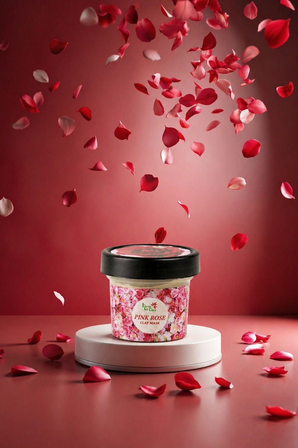 Pink Rose Clay Mask